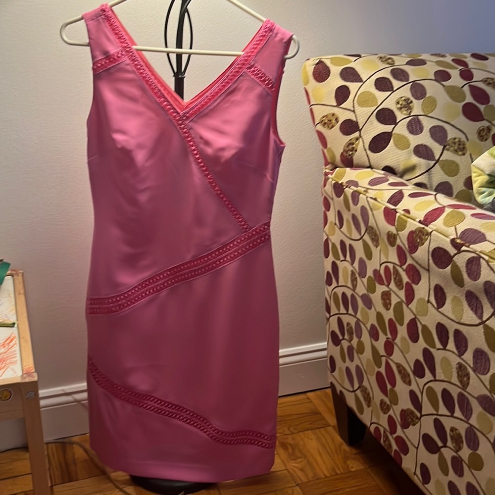Banana Republic size 0 pink knee length dress